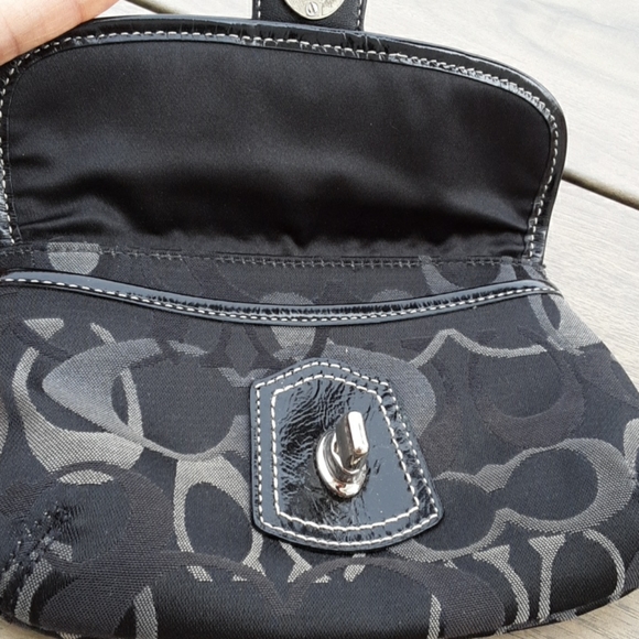Coach Signature Wristlet, RARE